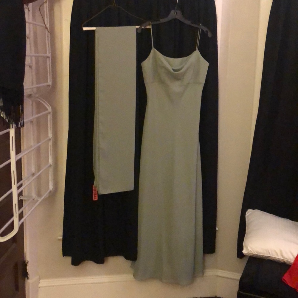 Spaghetti Strap Bridesmaid dress